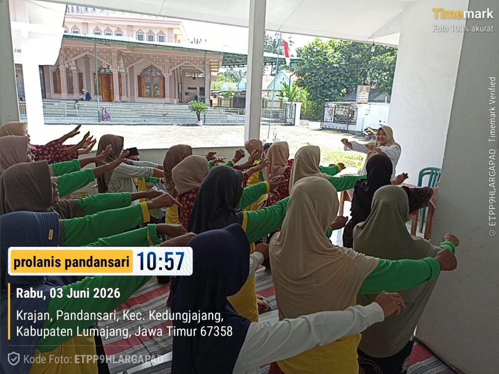 Senam Lansia Prolanis HT Pandansari, Wujud Nyata Menjaga Kesehatan dan Kebugaran Warga